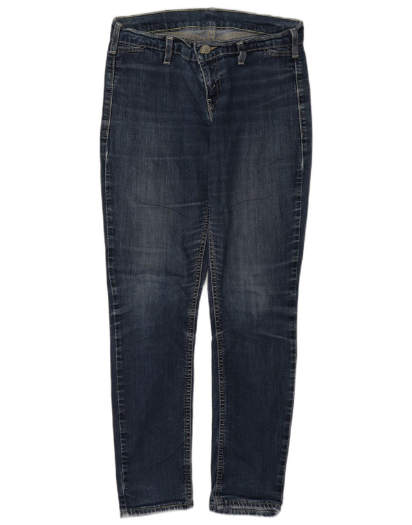 Jeans skinny feminino Levi's W27 L30 algodão azul