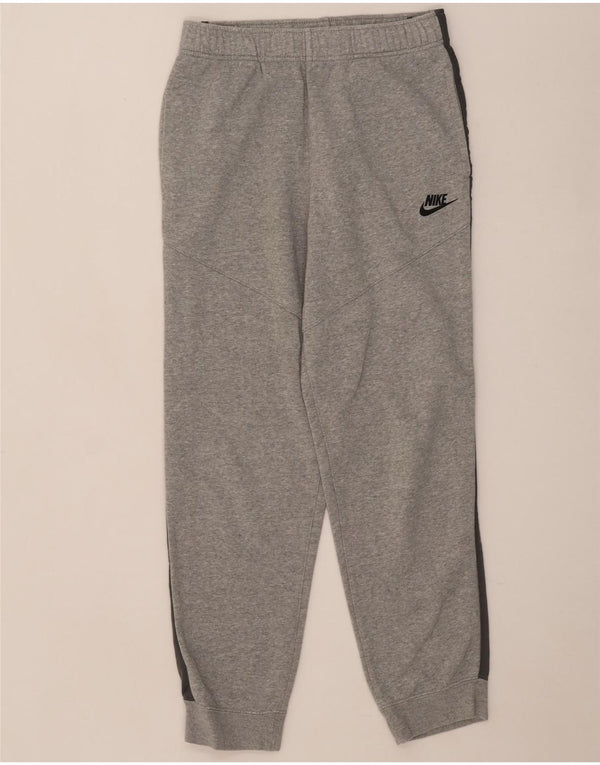 Calça de treino Nike Boys Joggers 13-14 anos XL cinza colorblock algodão
