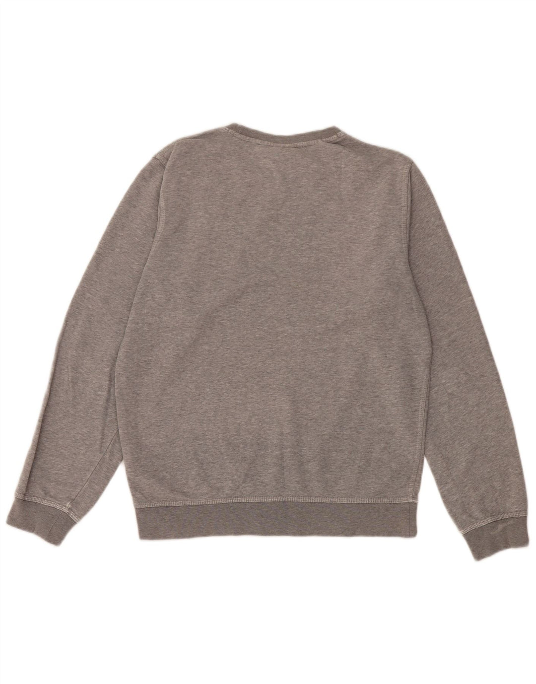 Moletom masculino Nike Jumper pequeno cinza manchado de algodão