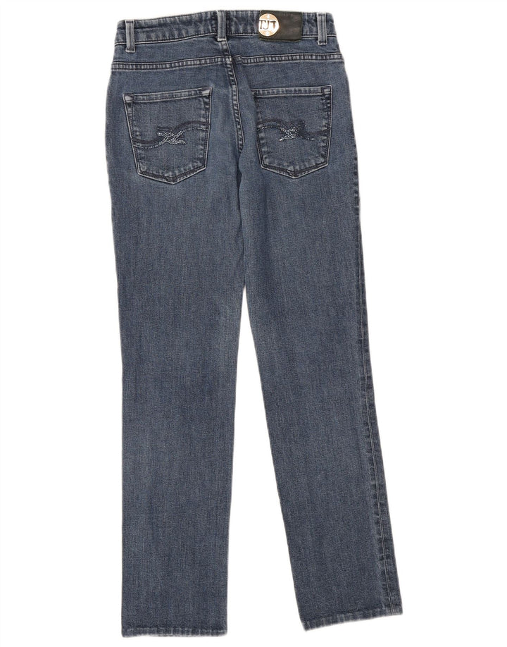 Trussardi Jeans Slim Feminino W25 L30 Azul Algodão