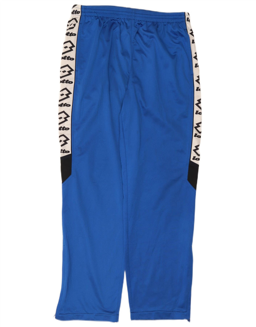 Calça de treino masculina Lotto UK 44/46 2XL azul colorblock poliéster