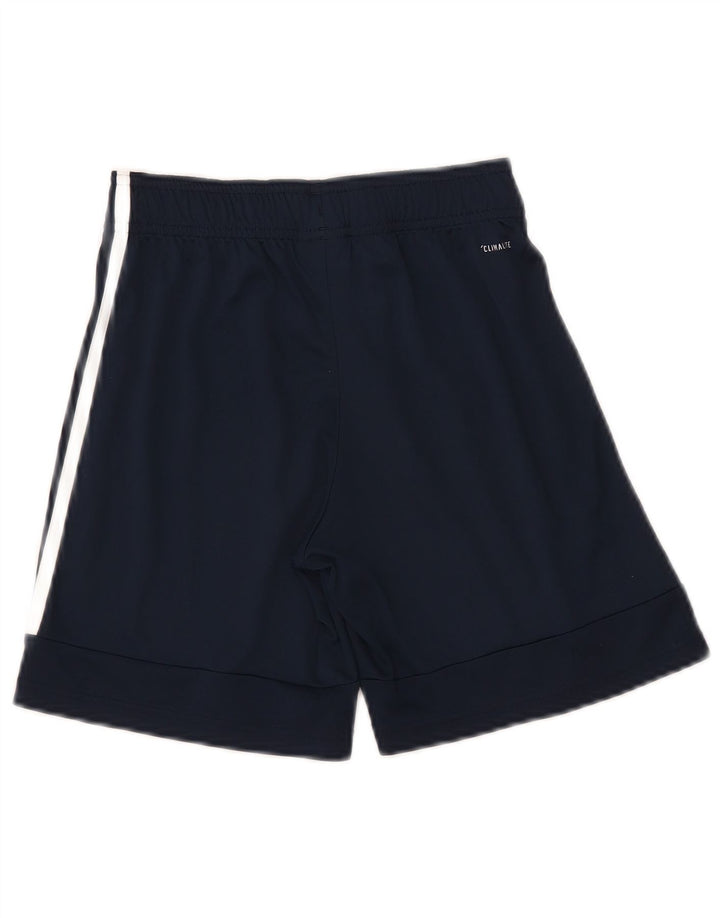 Calções desportivos Adidas Boys Climalite 11-12 anos azul marinho poliéster