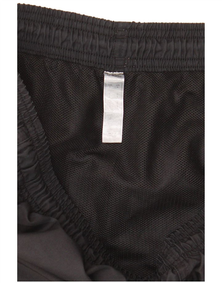 Shorts esportivos masculinos Adidas grandes pretos