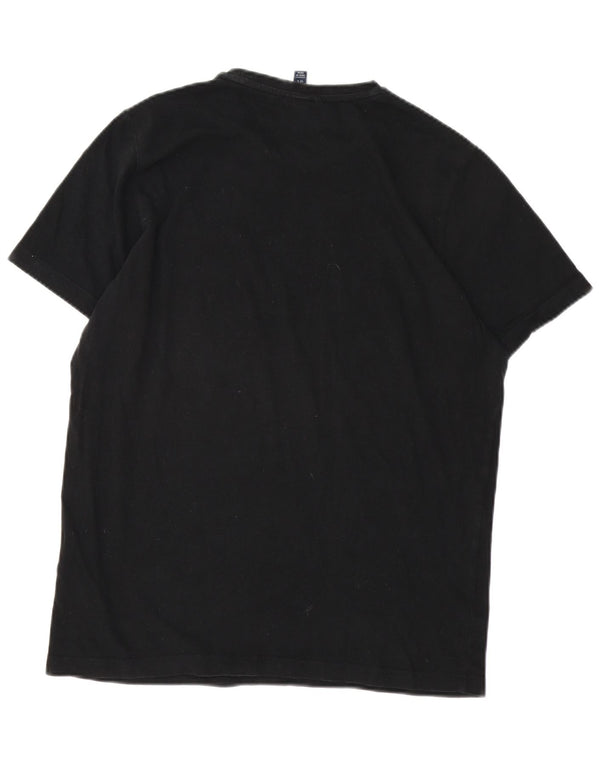 Camiseta masculina ELLESSE grande algodão preto