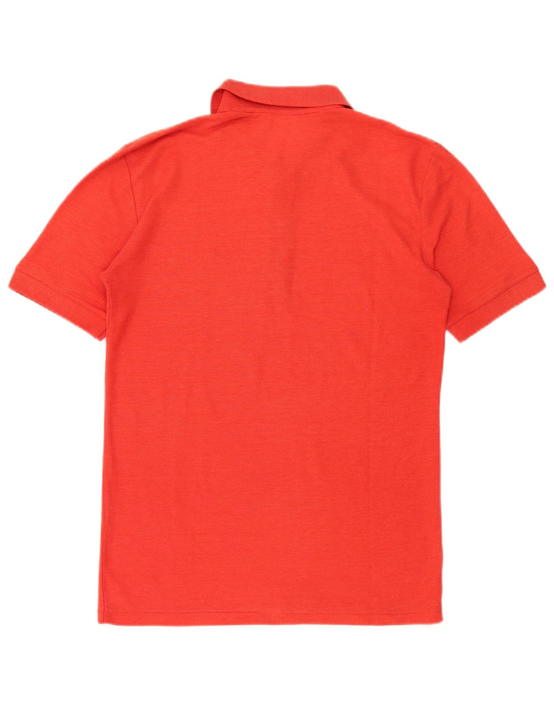 Camisa polo masculina Lacoste pequena vermelha algodão