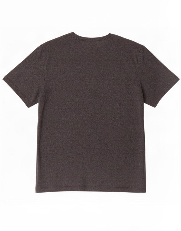 Camiseta feminina Hugo Boss UK 14 grande algodão cinza