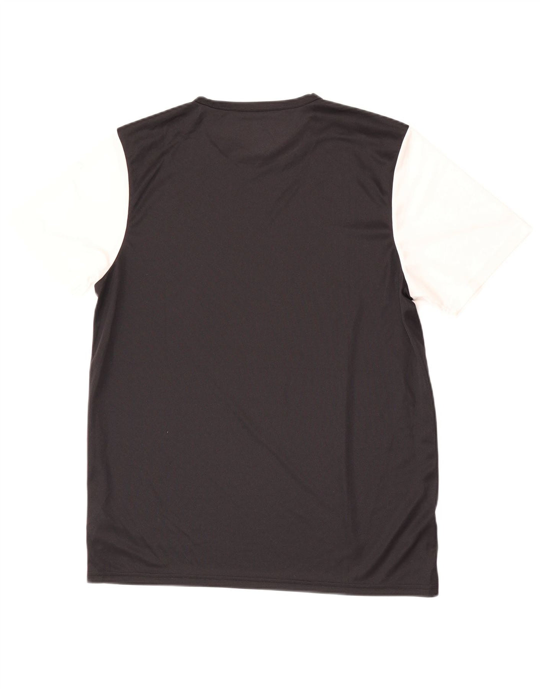 Adidas Mens Aeroready Camiseta Top Grande Preto Colorblock Poliéster
