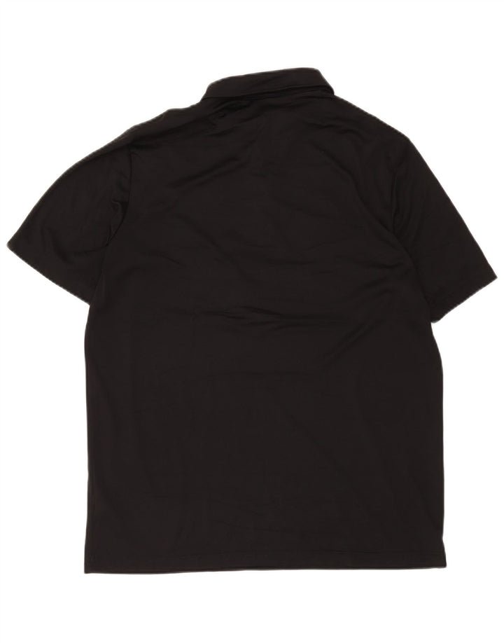 Adidas Mens Aeroready Polo Grande Poliéster Preto Preto