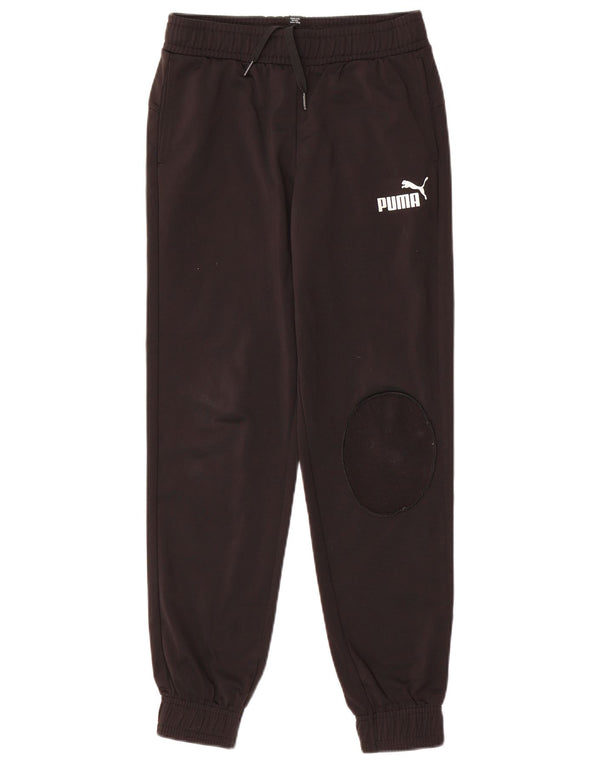 Calça de treino PUMA Meninos Joggers 11-12 Anos Preto Poliéster