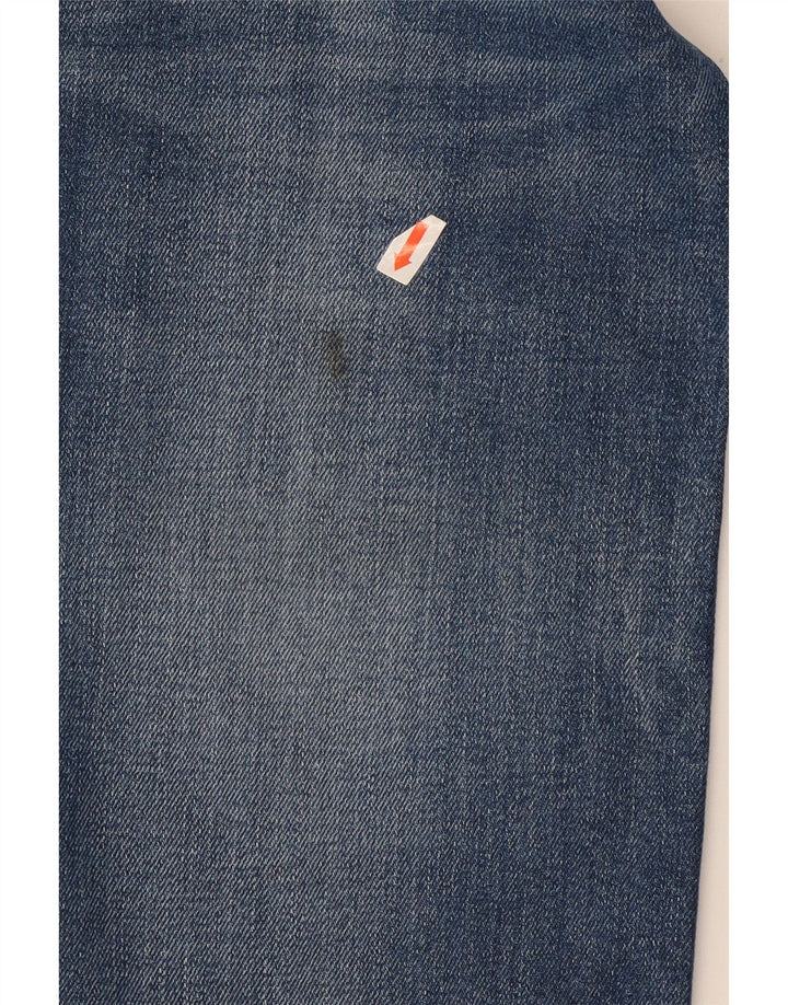 Jeans retos masculinos Tommy Hilfiger W36 L34 algodão azul