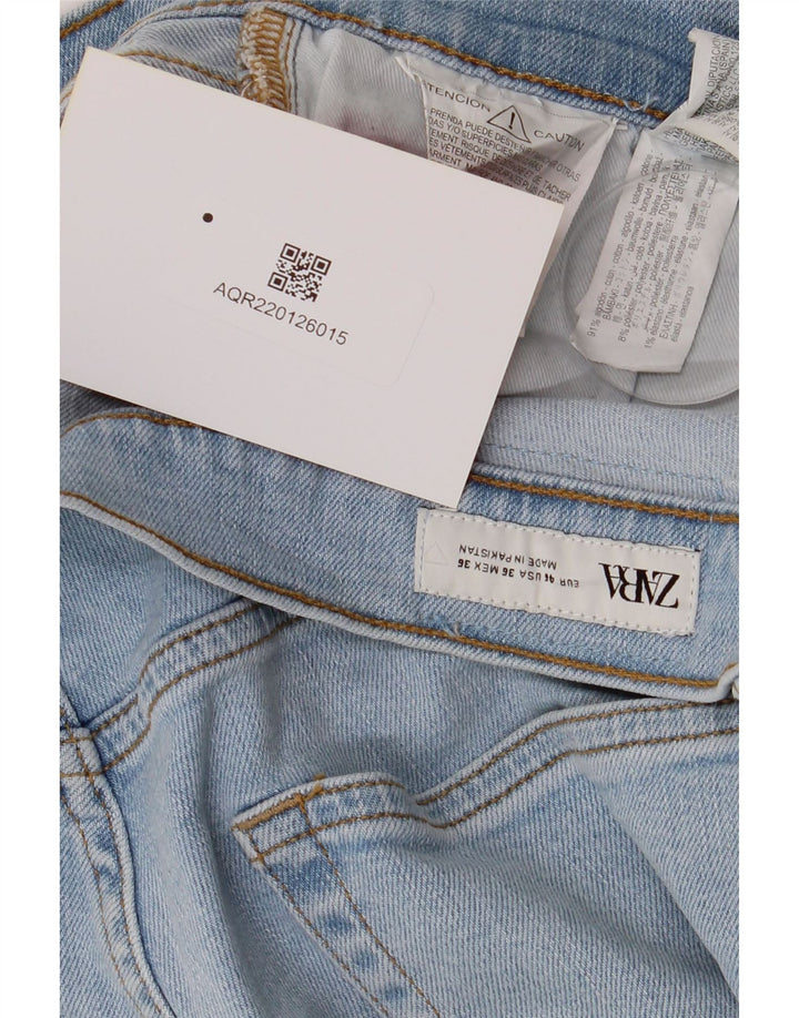 Zara Calça jeans masculina cônica W36 L29 algodão azul