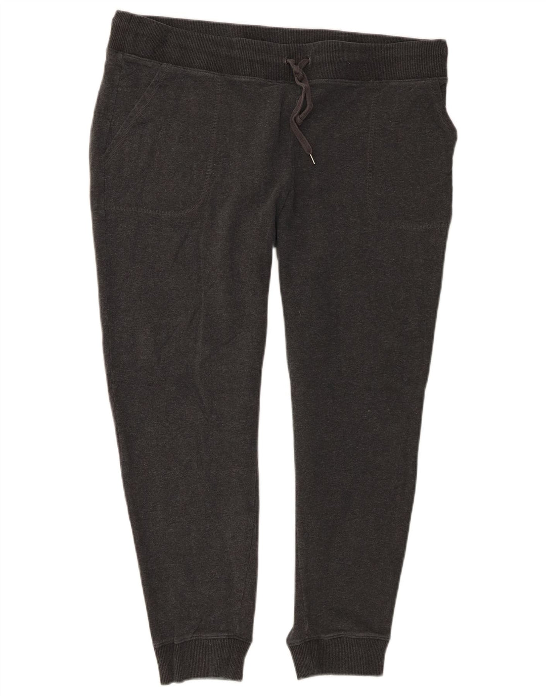 Calça de treino feminina L.L.BEAN Joggers UK 16 grande algodão cinza