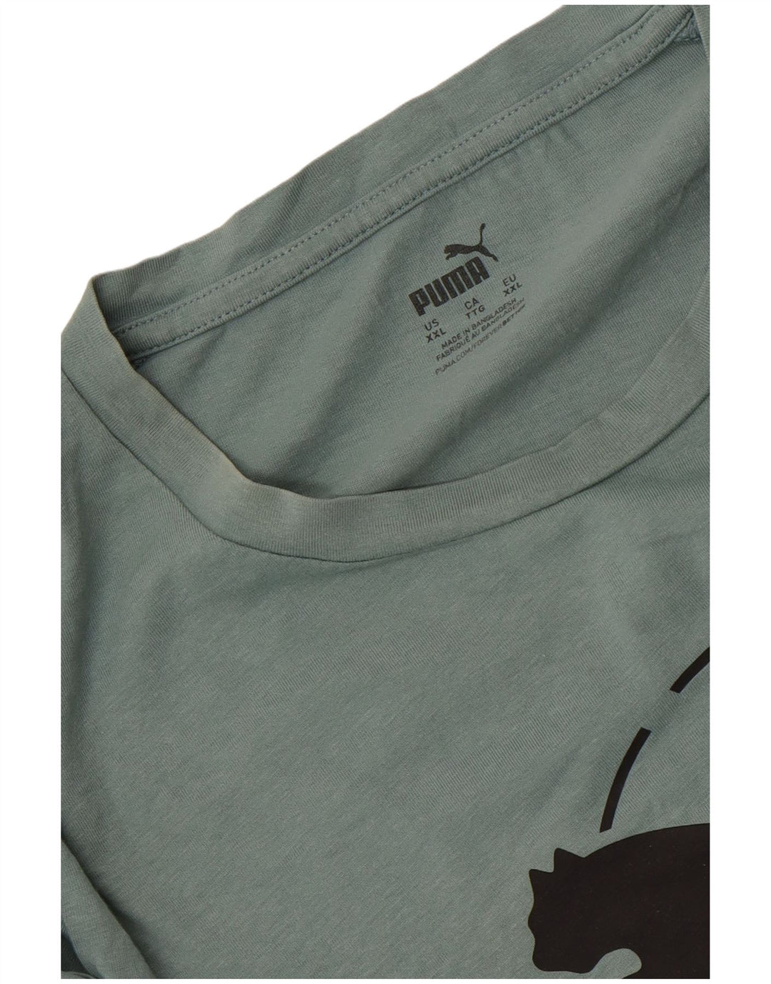 Camiseta masculina gráfica Puma Top 2XL verde