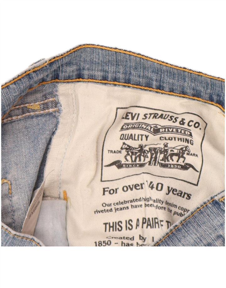 Calça jeans feminina Bootcut LEVI'S W28 L34 azul algodão