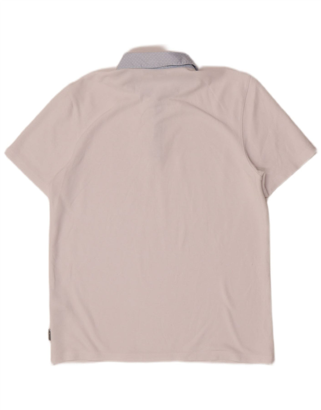 Camisa polo masculina Ted Baker tamanho 3 viscose branca média