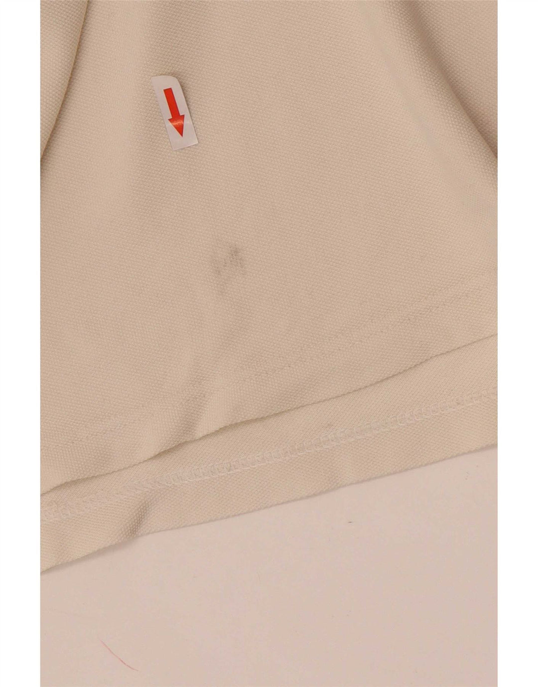Camisa polo masculina Barbour grande de algodão branco