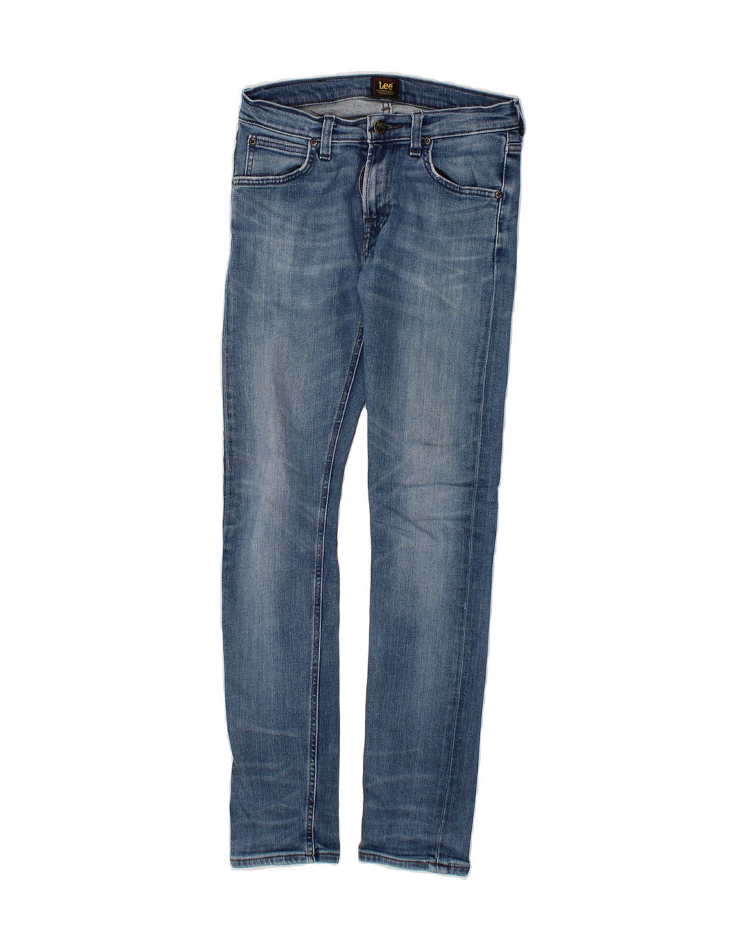 LEE Womens Luke Skinny Jeans W28 L32  Blue Cotton Vintage Lee and Second-Hand Lee from Messina Hembry 