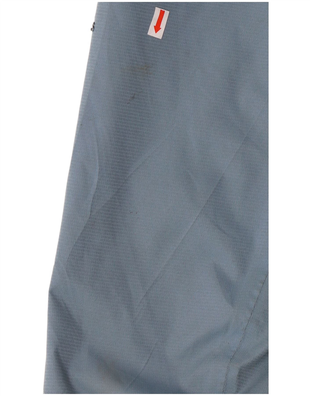 Jaqueta de chuva com capuz feminino Adidas UK 14 poliéster azul médio