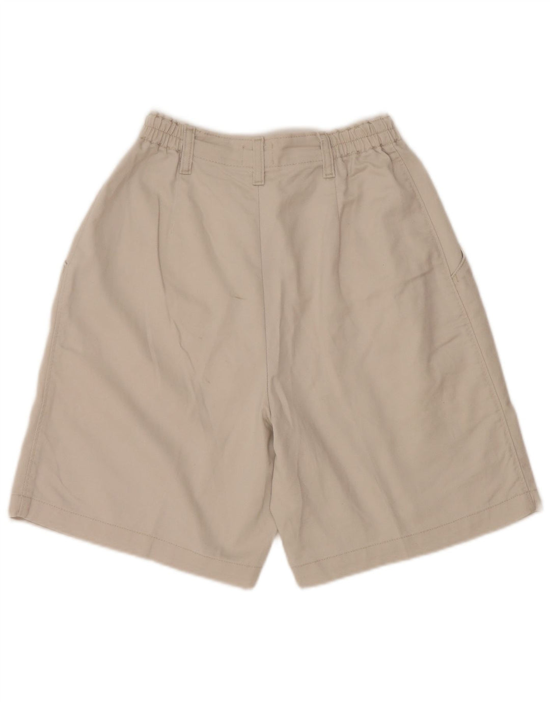 Shorts chino feminino LEE Pegged US 6 médio W26 algodão cinza
