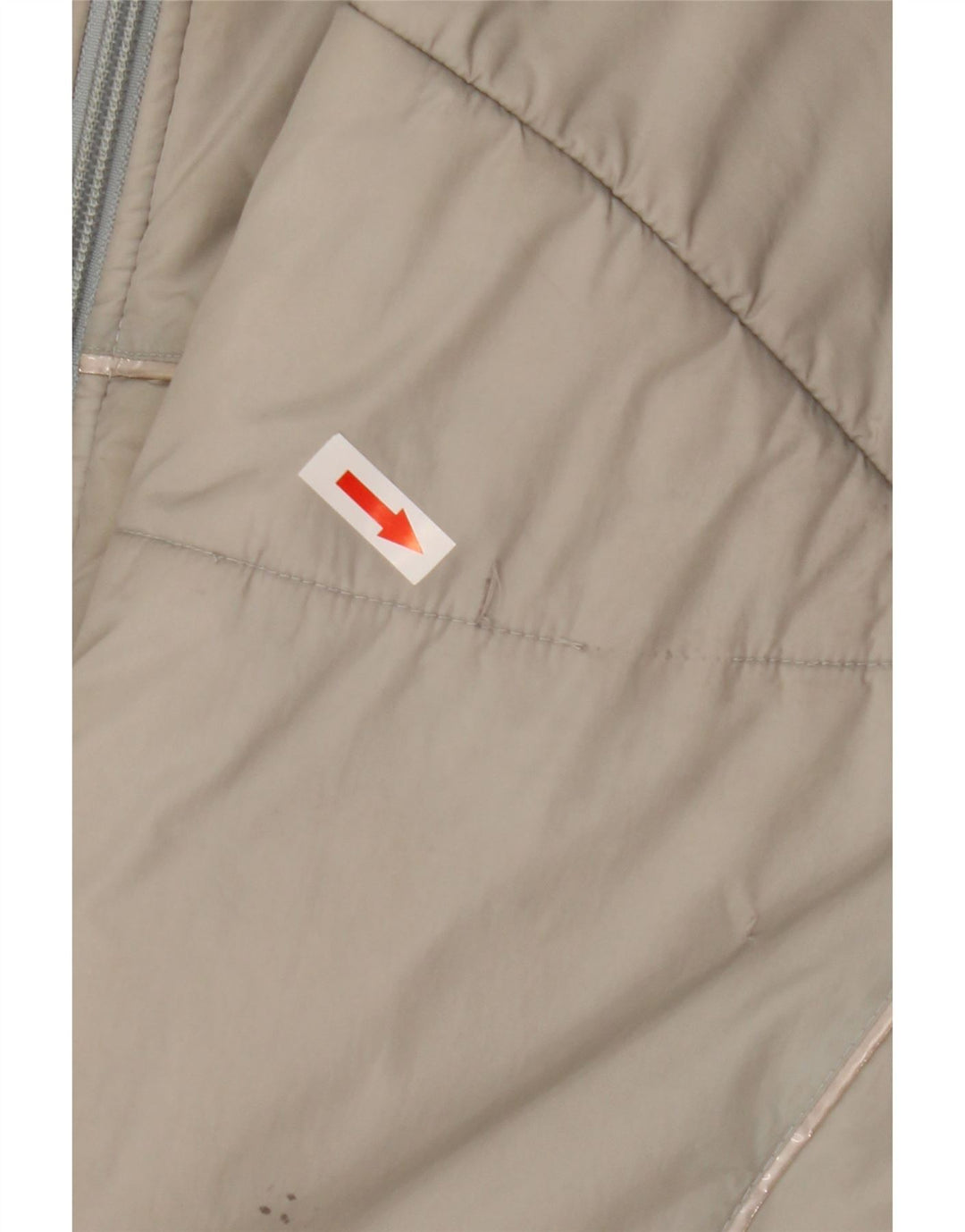 Jaqueta acolchoada masculina Tommy Hilfiger UK 40 grande cinza nylon