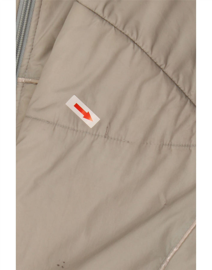 Jaqueta acolchoada masculina Tommy Hilfiger UK 40 grande cinza nylon