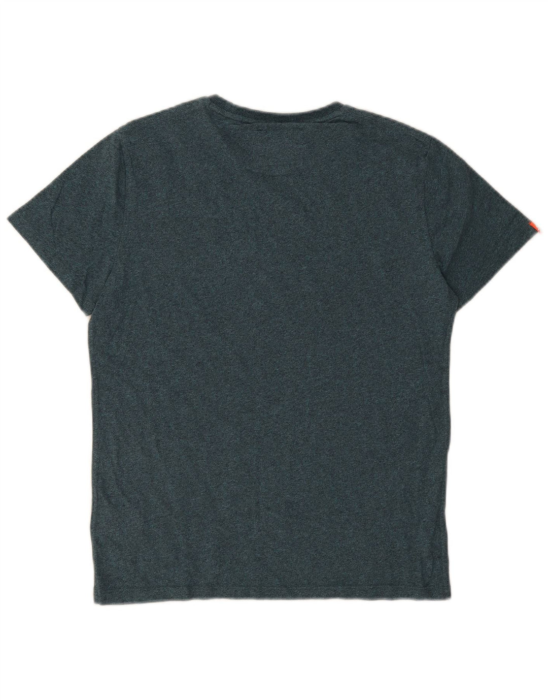 Camiseta masculina SUPERDRY Top médio algodão verde