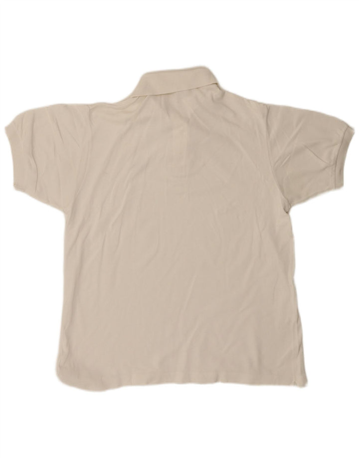 Camisa polo masculina LACOSTE tamanho 5 grande bege