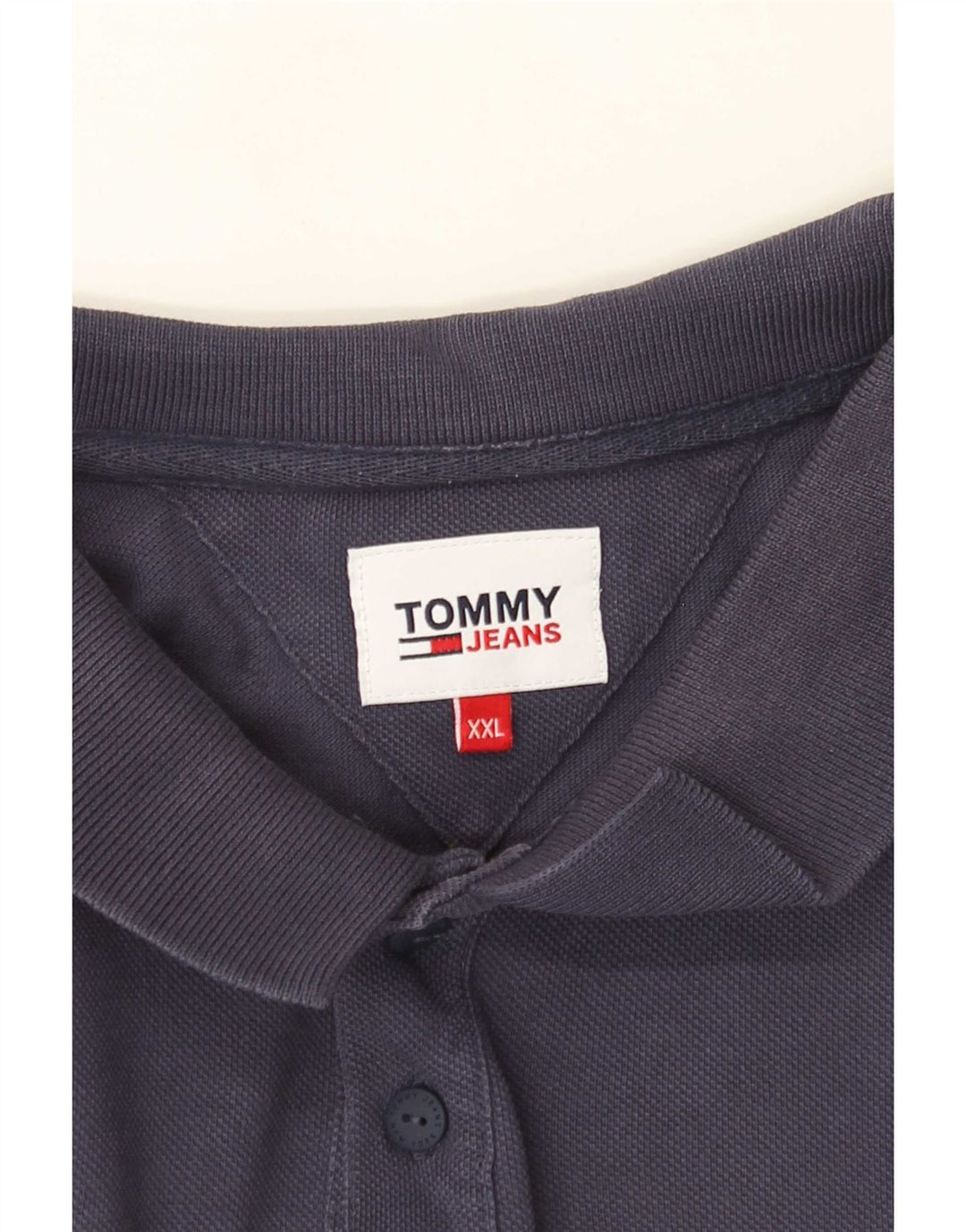 Camisa polo masculina Tommy Hilfiger 2XL azul marinho