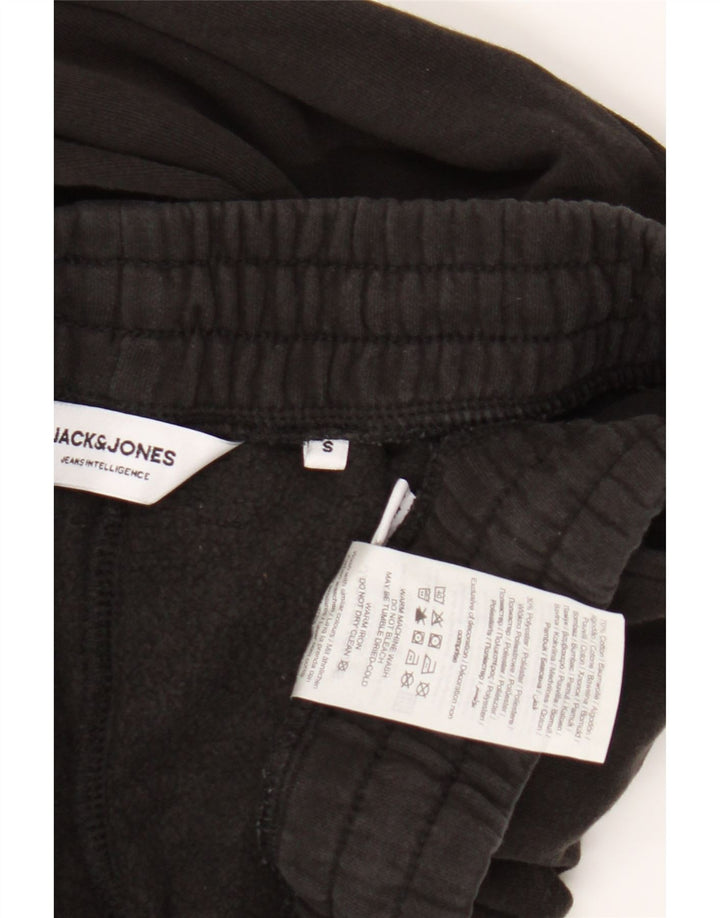 Calça de treino masculina Jack & Jones Joggers pequeno algodão preto