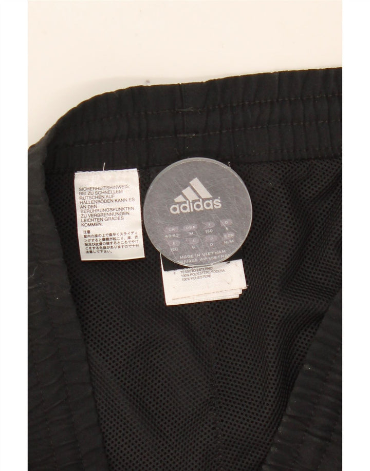 Calças de treino masculinas ADIDAS UK 40/42 poliéster preto médio