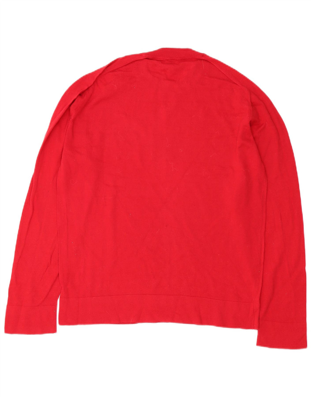 Suéter masculino Calvin Klein Jeans com gola redonda, algodão vermelho médio