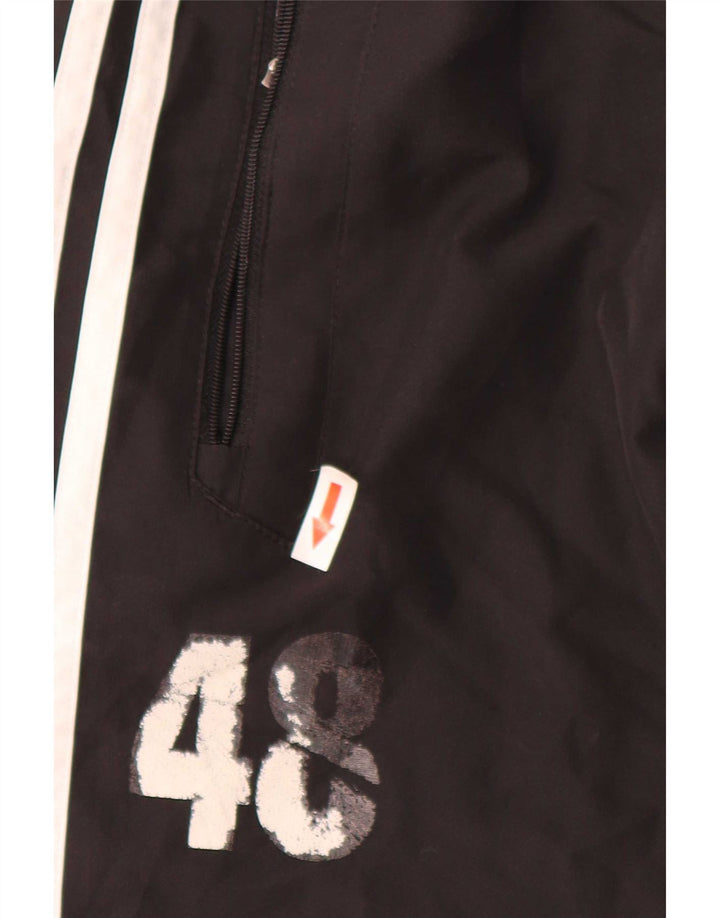 Calça de treino masculina Adidas Joggers XL preto colorblock poliéster