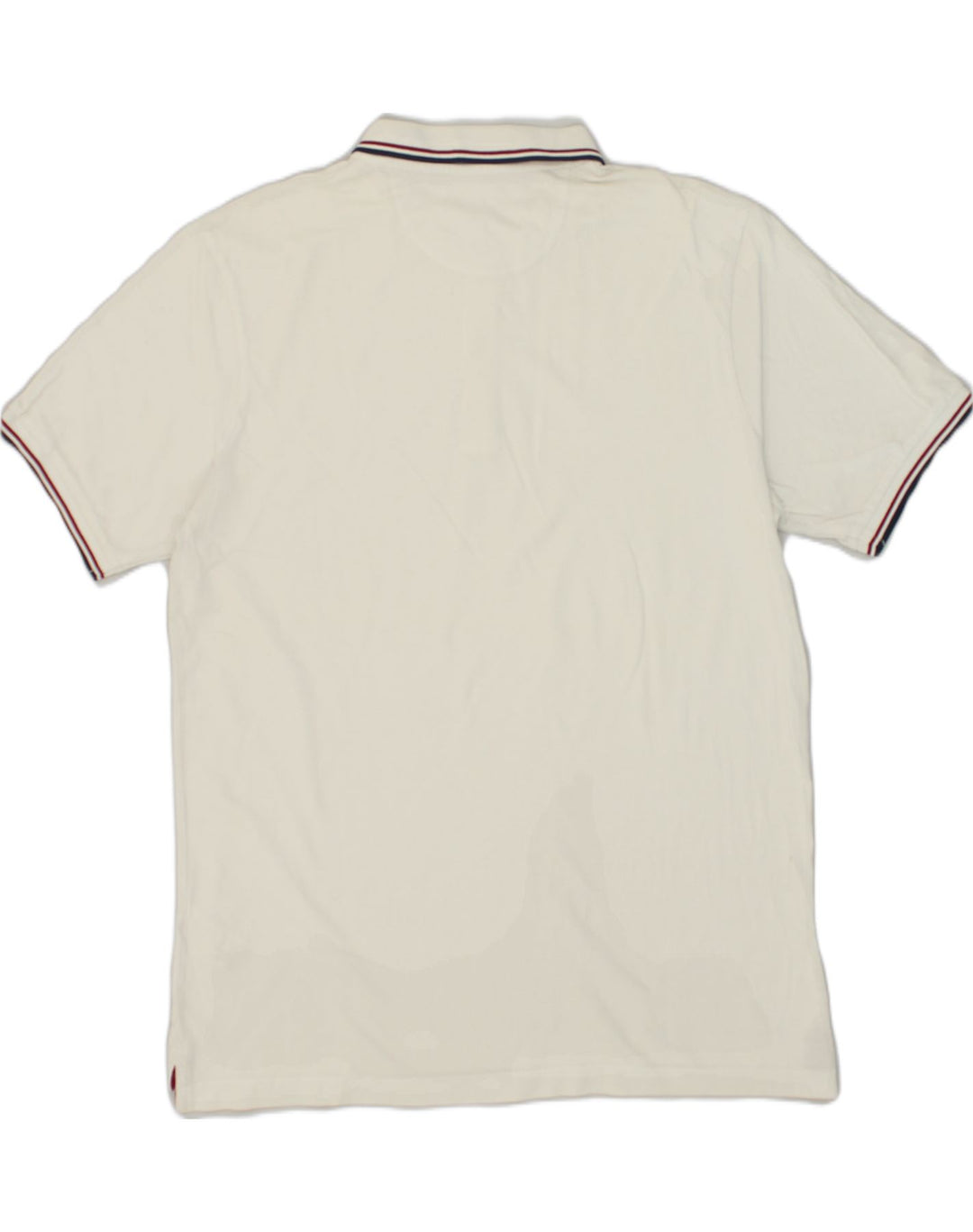 DACK'S Mens Polo Shirt 2XL White Cotton | Vintage Dack's | Thrift | Second-Hand Dack's | Used Clothing | Messina Hembry 