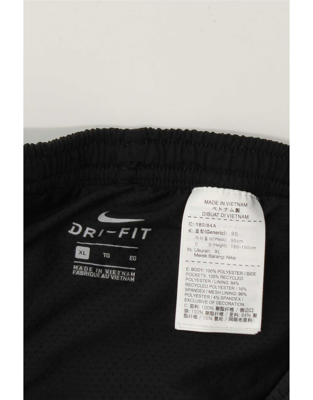 Shorts Nike Masculino Dri Fit Sport XL Preto Poliéster