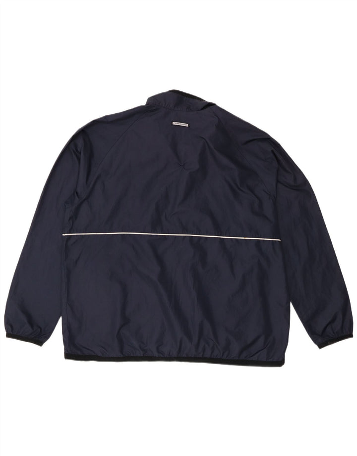 Jaqueta Nike Masculina Pulôver Treino Top UK 45/47 XL Azul Marinho Poliéster