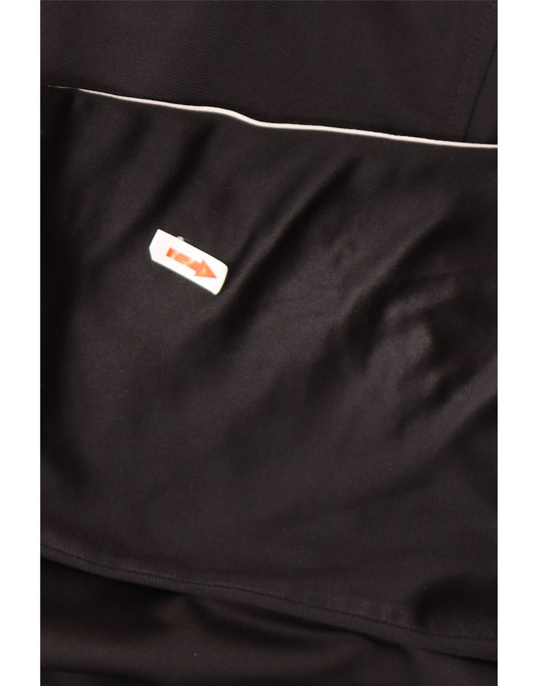 Adidas Mens Tracksuit Top Jacket UK 38/40 Médio Preto Poliéster