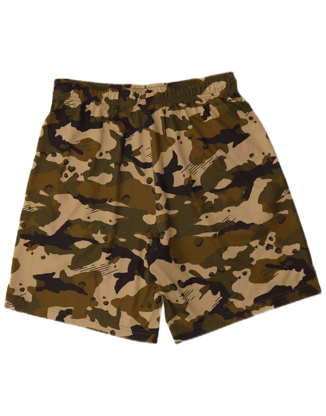 Shorts esportivo masculino Nike Dri Fit grande camuflado cáqui
