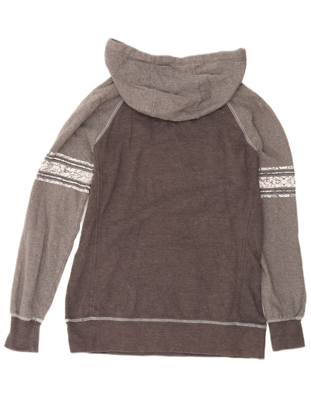 NFL feminino Carolina Panthers moletom com capuz Reino Unido 14 bloco colorido cinza médio