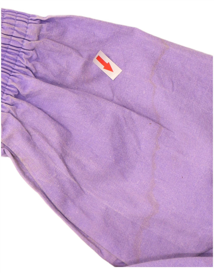 Jaqueta bomber masculina vintage UK 40 algodão roxo grande