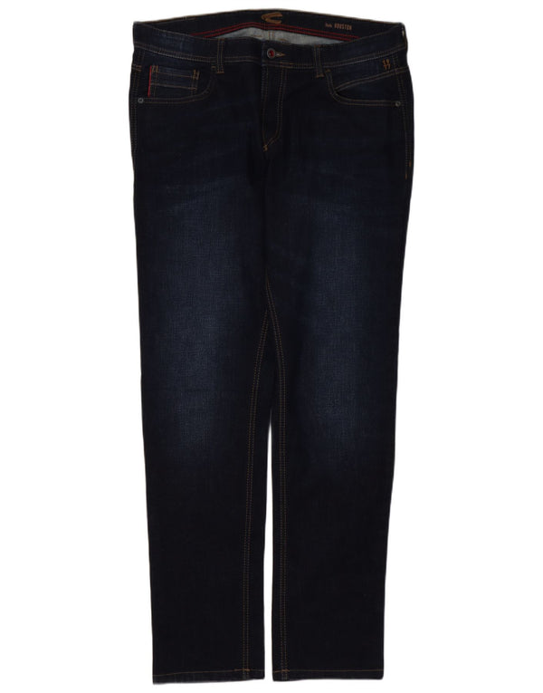 CAMEL ACTIVE Masculino Houston Slim Jeans W36 L34 Azul Marinho Algodão