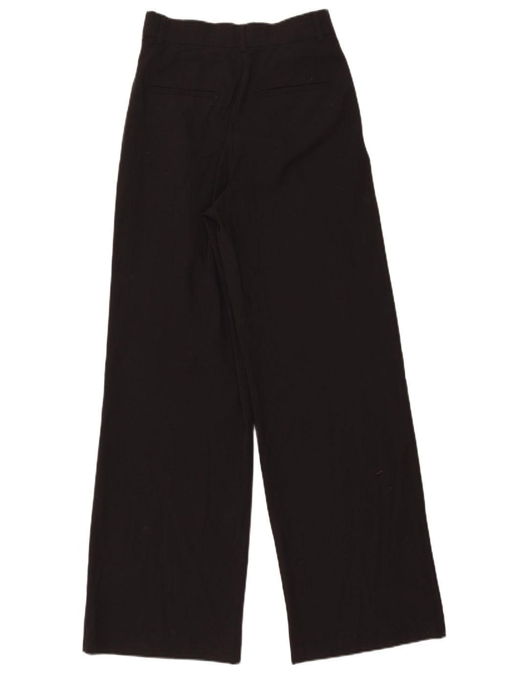 Zara Calça Chino Feminina Pegged Pequena W26 L31 Poliéster Preto