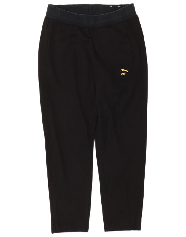 Puma Womens Tracksuit Trousers UK 10 Small Black Polyester