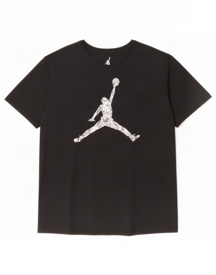 Jordan Mens Graphic T-Shirt Top 2XL Preto