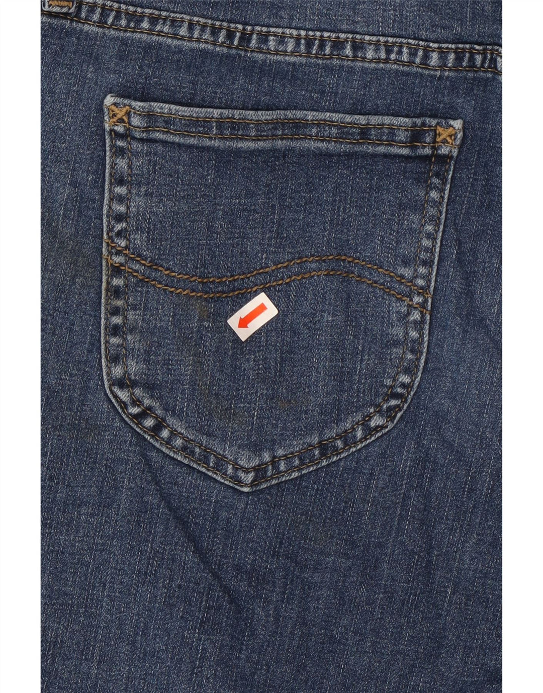 LEE Womens Denim Shorts US 12 Large W32  Blue Cotton Vintage Lee and Second-Hand Lee from Messina Hembry 