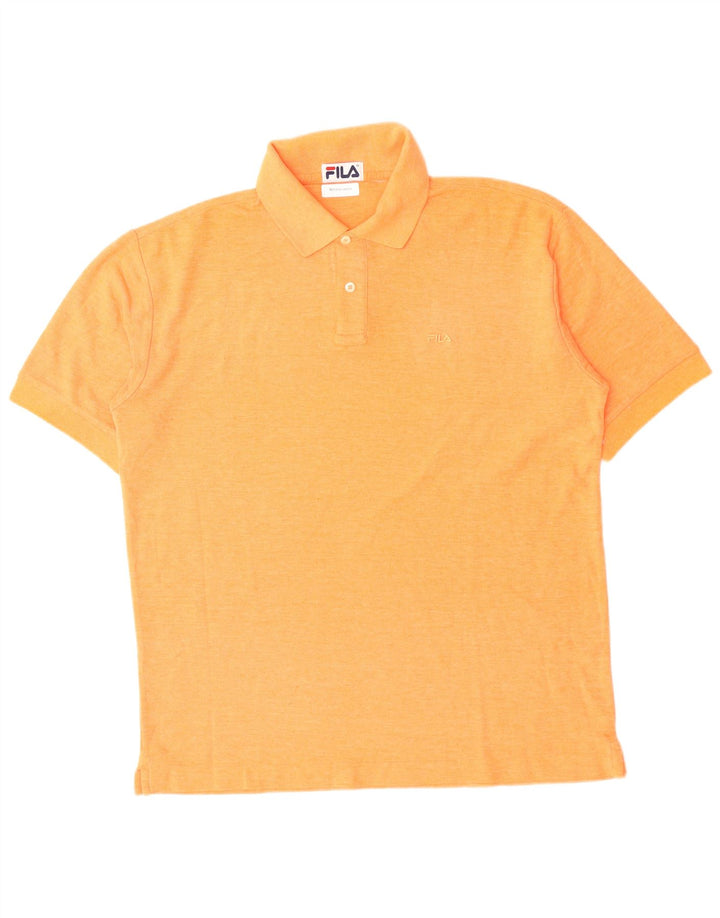 Camisa polo masculina FILA XL laranja