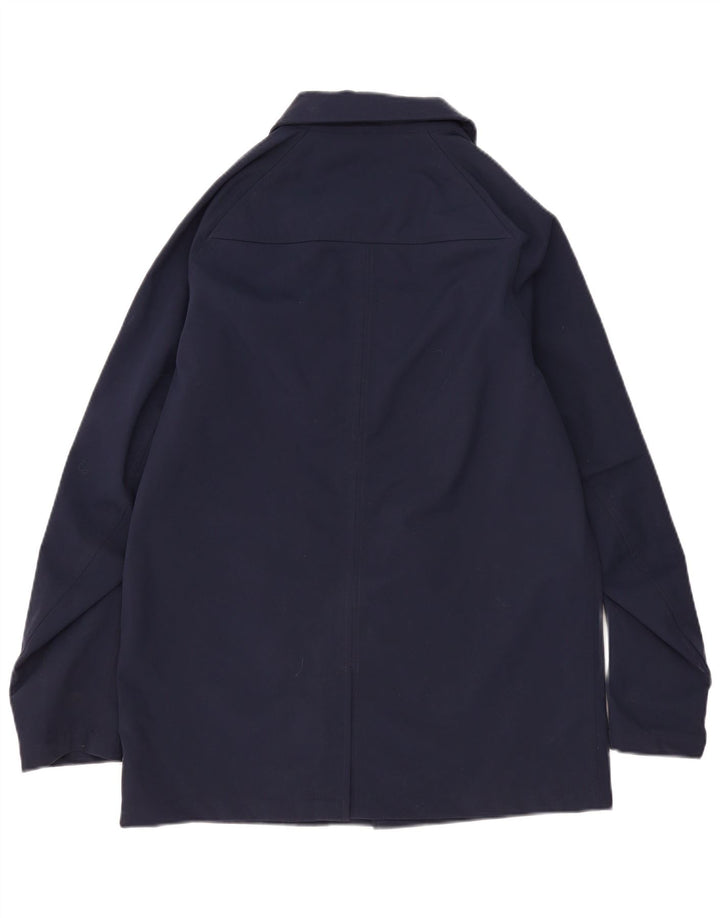 Sobretudo masculino Timberland UK 38 médio azul marinho nylon