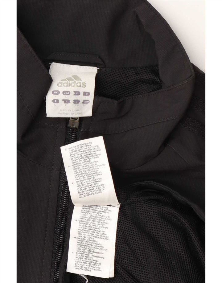 Adidas Mens Climacool Tracksuit Top Jacket Grande Preto Colorblock