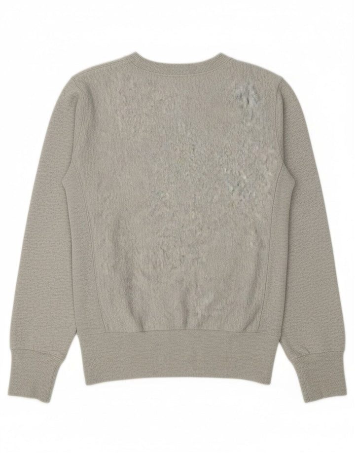 CHAMPION Mens Sweatshirt Jumper Small Grey Cotton Vintage Champion and Second-Hand Champion from Messina Hembry 
