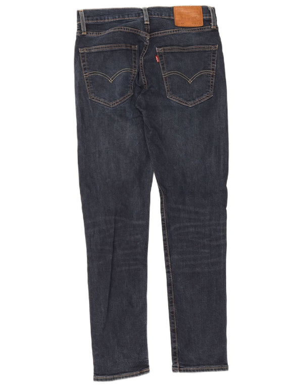 Calça jeans masculina Levi's 512 Slim Tapered W30 L32 azul marinho algodão