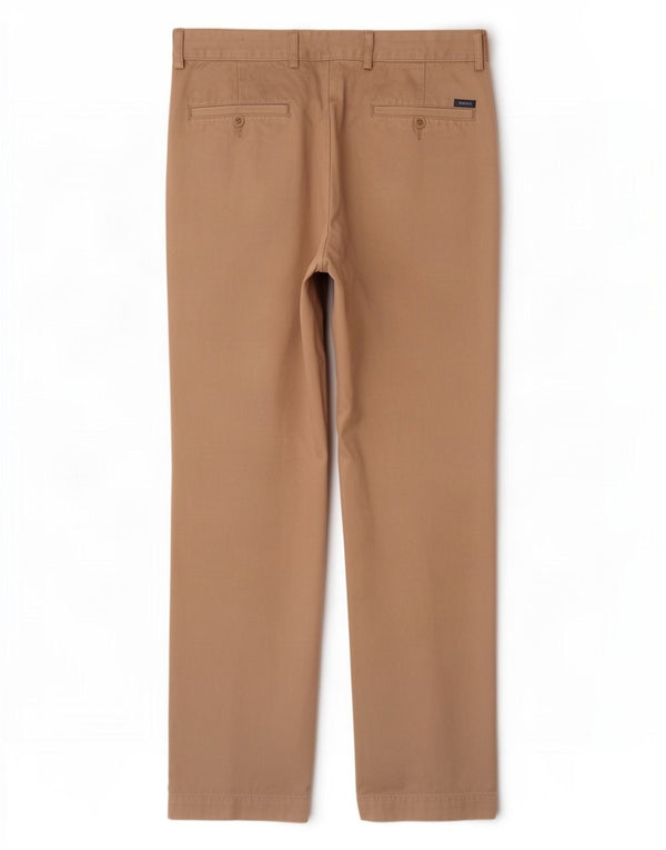 Calça Chino Masculina Reta Gant W36 L32 Algodão Bege